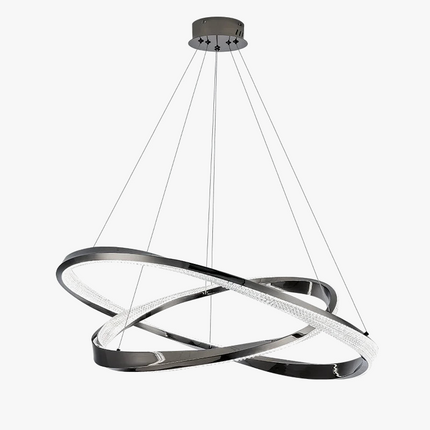 Lustre circulaire LED pour décoration intérieure moderne — LZ4X9QJ