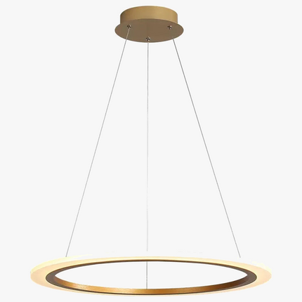 Lustre circulaire LED à anneau unique moderne — LZ4X9P