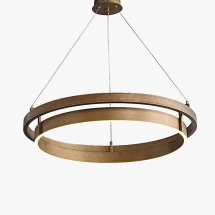 Lustre suspension LED design bronze à main — LZ4D7Q9F