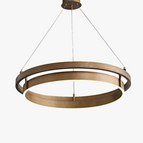 Dia80cm / Grain de bois / Dimmable