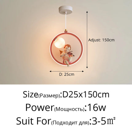 lustre créatif dessin animé mignon pour enfants filles et garçons