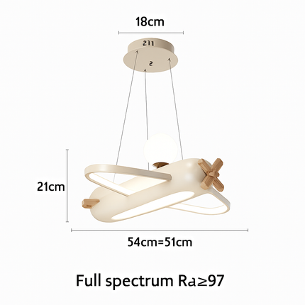 Lustre enfant en forme d’avion créatif — LZ4P9X2