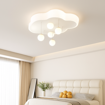 Lustre créatif suspension nuage, lune et étoile pour enfants — LZ4P9X