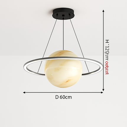 Lustre enfant avec motifs planètes et étoiles — LZ4X9T2