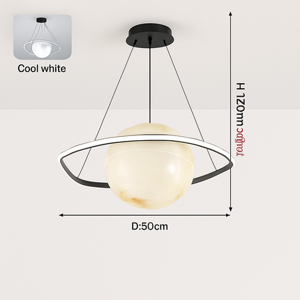 Lustre enfant avec motifs planètes et étoiles — LZ4X9T2