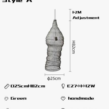 Lustre suspension créatif pour restaurant, bar et hôtel — LZ4XJ9