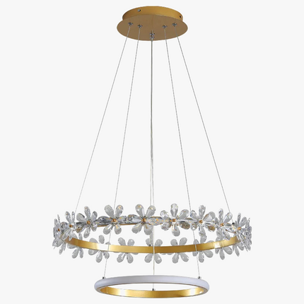 Lustre cristal moderne pour éclairage intérieur tendance — LZ4X9M