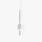 Cercle noir x rouge / D50xH300mm / 3-5 W | Blanc chaud