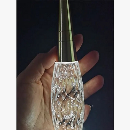 Lustre rotatif en cristal pour escalier duplex moderne de luxe — LZ4X9P2Q