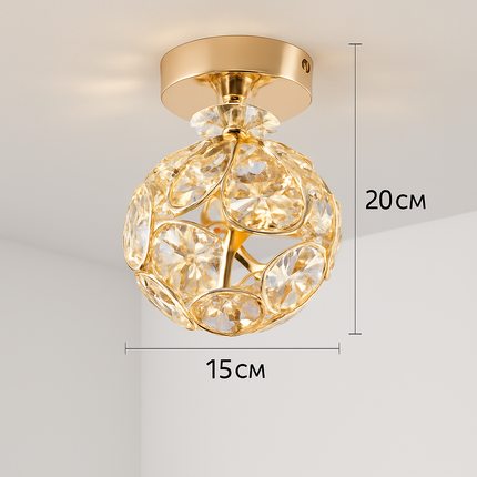 Lustre de chevet moderne en cristal K9 luxueux — LZ4G7T9