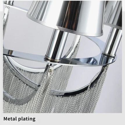 Lustre moderne de luxe avec éclairage intégré pour mariage — LZ4X9P