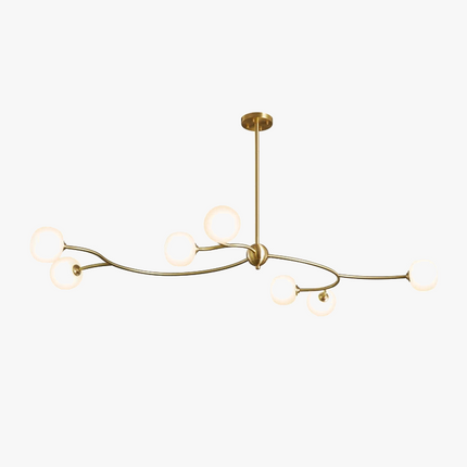Lustre suspension en cuivre pour intérieur ambiance moderne — LZ4P9XQ