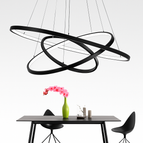 Noir / 3 anneaux - 40/60/80cm / Froide