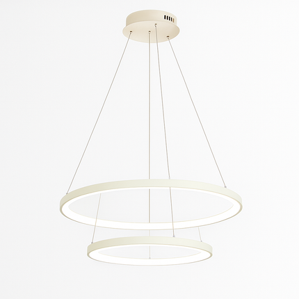 Lustre suspension design à anneaux LED décoratifs — LZ4X9P2Q