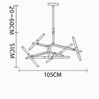 10 lampes / Doré