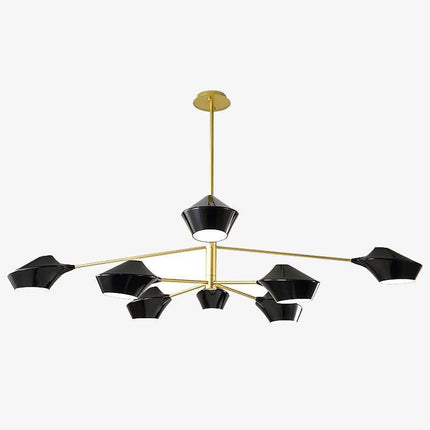 Lustre design branches avec lampes créatives — LZ4X9T2