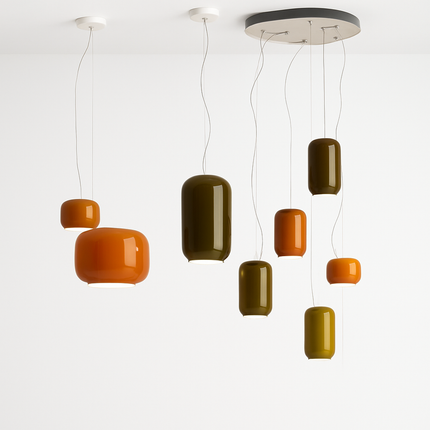 Lustre en verre pour bar et restaurant — LZ4Q7X9T