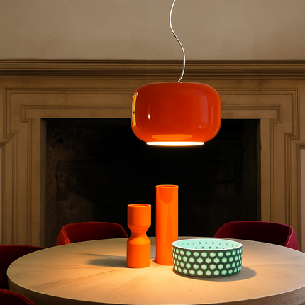 Lustre en verre pour bar et restaurant — LZ4Q7X9T