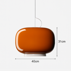 Orange-31x40cm / Blanc froid