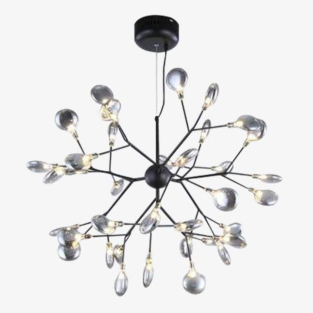 Lustre LED design arbre à branches avec feuilles — LZ4P9XQ