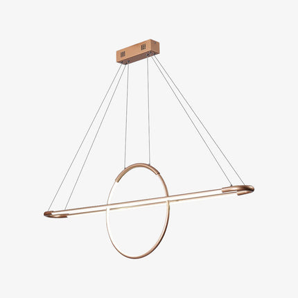 Lustre suspension LED avec anneau lumineux Nefta — LZ4P9XQ