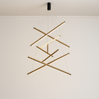 9 lumières - L120cm / Chaude