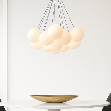 Lustre LED design avec boules lumineuses — LZ4XJ9