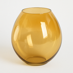 1 lampe / Cognac / Noir