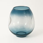1 lampe / Bleu / Noir