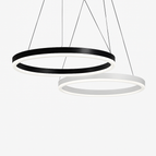 Blanc / 1 anneau - 60cm / Chaude