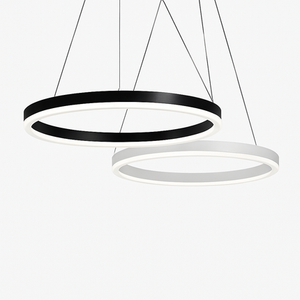 Lustre LED cercle moderne design — LZ4X9P2
