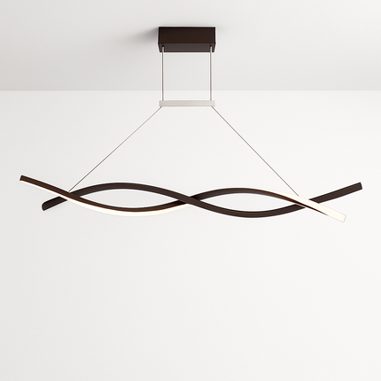 Lustre LED en forme de vagues design Callan — LZ4X9Q2N