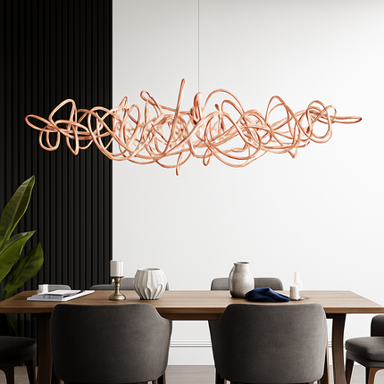 Lustre LED moderne au design luxueux — LZ4X9T1