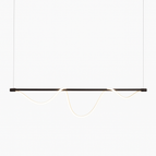 Noir / 100cm / Blanc chaud