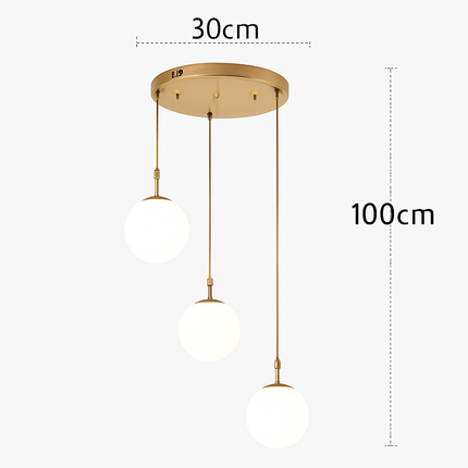 Lustre duplex moderne pour éclairage intérieur de luxe — LZ4QJ7