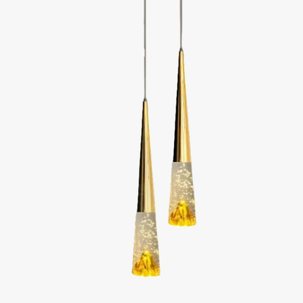 Lustre en cristal à bulles pour éclairage nordique de luxe — LZ4X9V