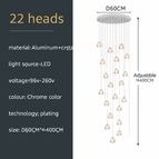 22 têtes / Lumière chaude