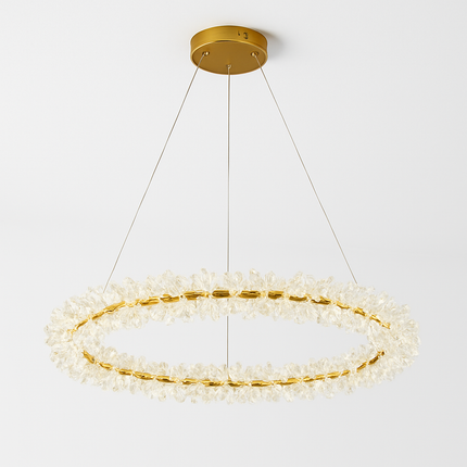 Lustre en cristal pour éclairage intérieur élégant — LZ4X9P