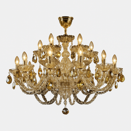 Lustre en cristal pour intérieur luxueux et raffiné — LZ4X9P2Q