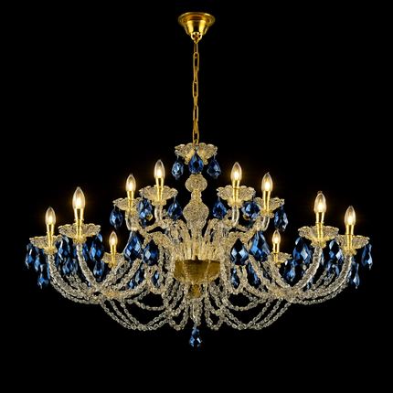 Lustre en cristal pour intérieur luxueux et raffiné — LZ4X9P2Q