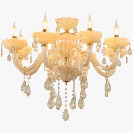 Lustre en cristal européen pour ambiance luxueuse — LZ4X9P2Q