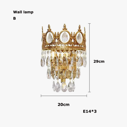 Lustre dimmable en cristal K9 pour éclairage moderne — LZ4T9X2B
