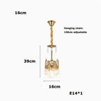 Applique A / Gradable / Feuille de cristal