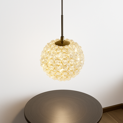 Lustre LED en cristal léger pour ambiance romantique et élégante — LZ4X9T2