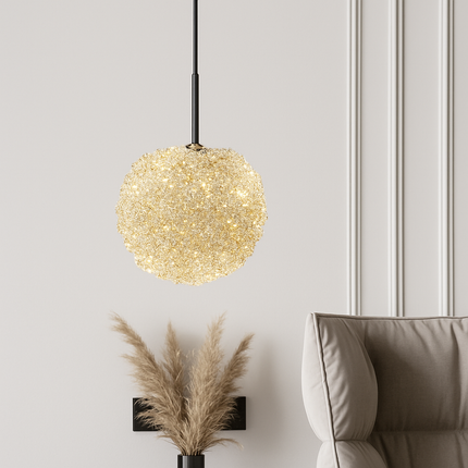 Lustre LED en cristal léger pour ambiance romantique et élégante — LZ4X9T2