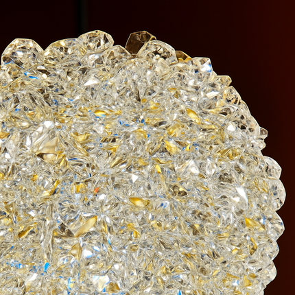 Lustre LED en cristal léger pour ambiance romantique et élégante — LZ4X9T2
