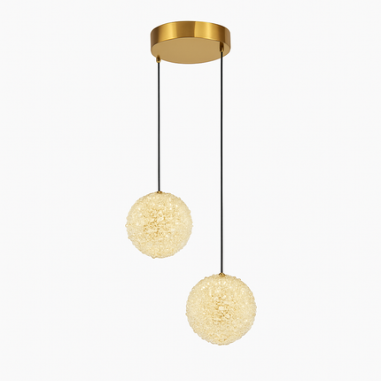 Lustre LED en cristal léger pour ambiance romantique et élégante — LZ4X9T2