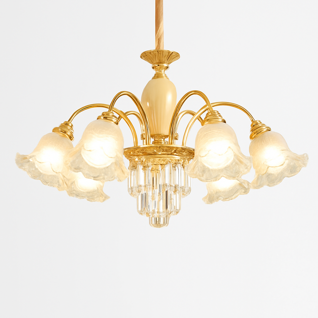 Lustre en cristal lumineux pour hôtels et églises — LZ4X9J2