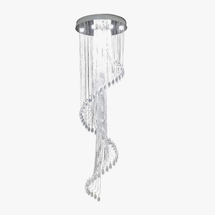 Lustre moderne en cristal avec éclairage LED intégré — LZ4P9XQ