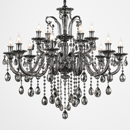 Lustre moderne en cristal pour éclairage d’ambiance élégant — LZ4X9T2